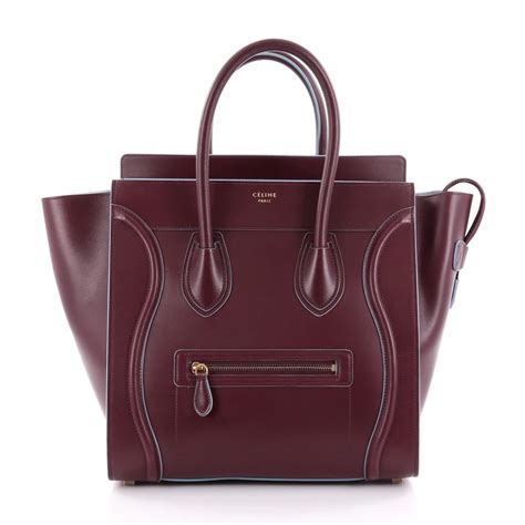 celine bi-color luggage|Celine 101 phantom bag.